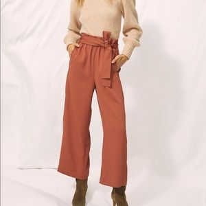 Aritzia Wilfred paperbag pants